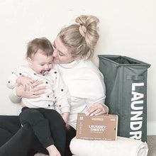 Ladda upp bild till gallerivisning, LAUNDRY SHEETS - STRIPSER TVÄTMEDEL (60 Tvättställ) - luktfri Laundry Sheets