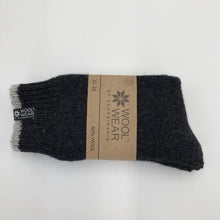Ladda upp bild till gallerivisning, Wool Wear ullsockor 80% - ny ull - ESKIMO mörkt - 1par Apparel & Accessories Charm