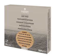 Ladda upp bild till gallerivisning, Suztain - Runt grytunderlägg - Ekologisk bambu Suztain