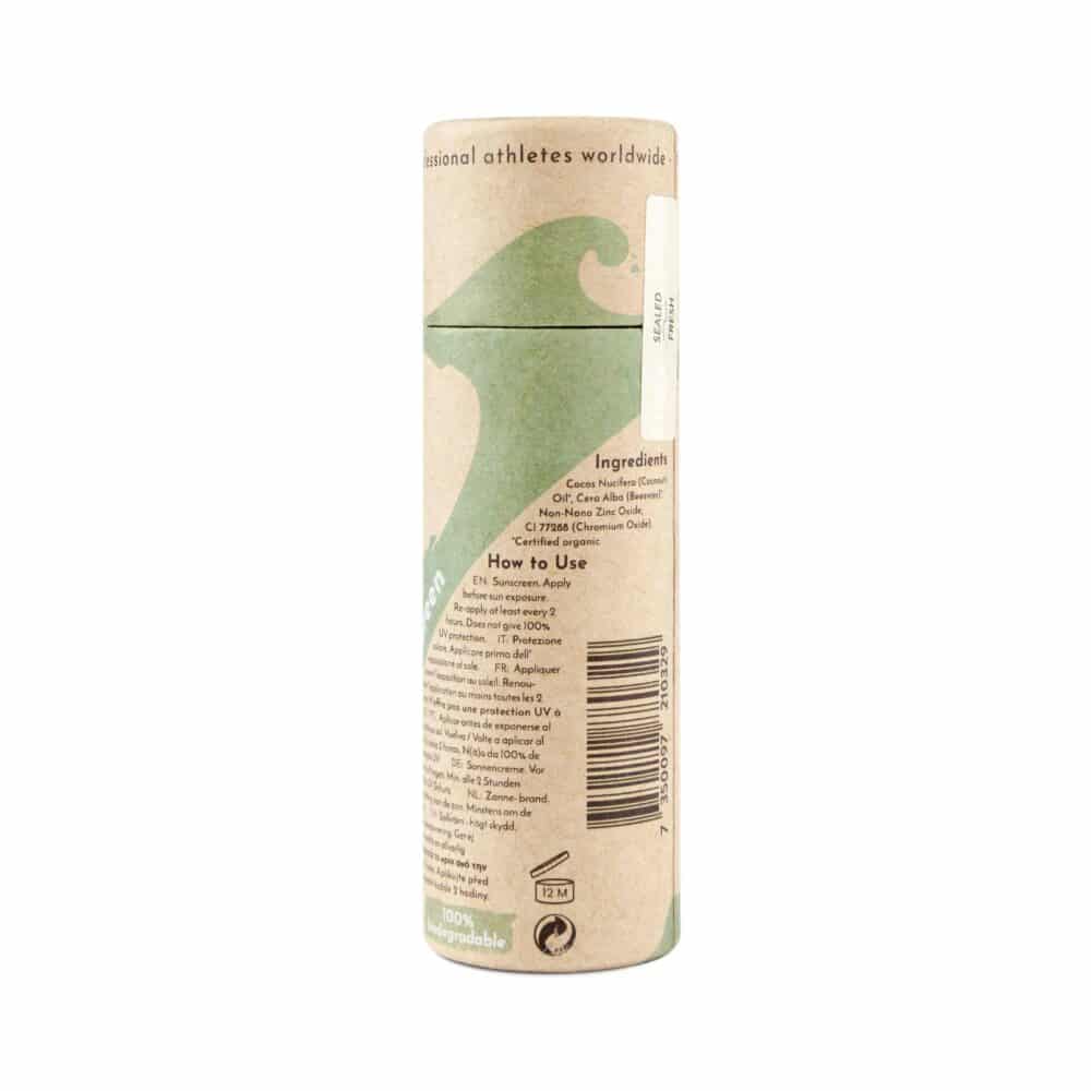 Suntribe Natural Mineral Zinc Sun Stick SPF30 - Mint Green, 30g Suntribe 