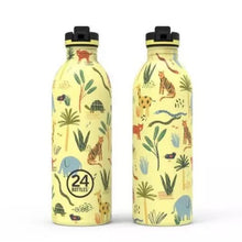 Ladda upp bild till gallerivisning, 24Bottles barnflaska, 500ml - Jungle Friends (Stone Finish) 24Bottles 
