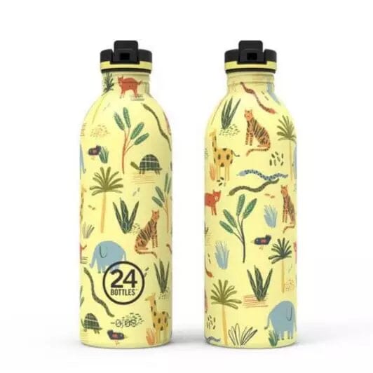 24Bottles barnflaska, 500ml - Jungle Friends (Stone Finish) 24Bottles 