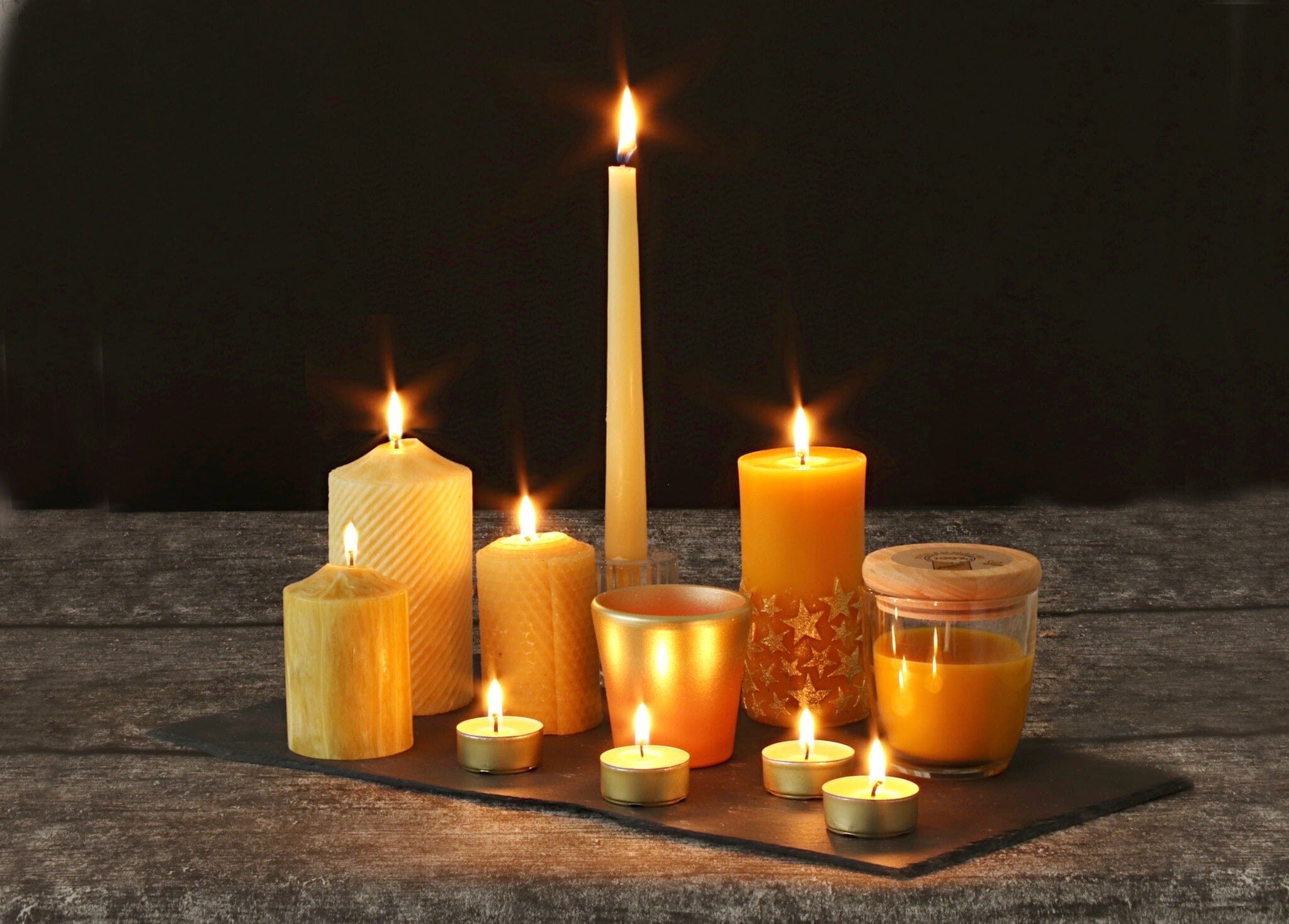 Steinhart bivax bordsljus - 24,5cm, 53g / 1 st Steinhart 