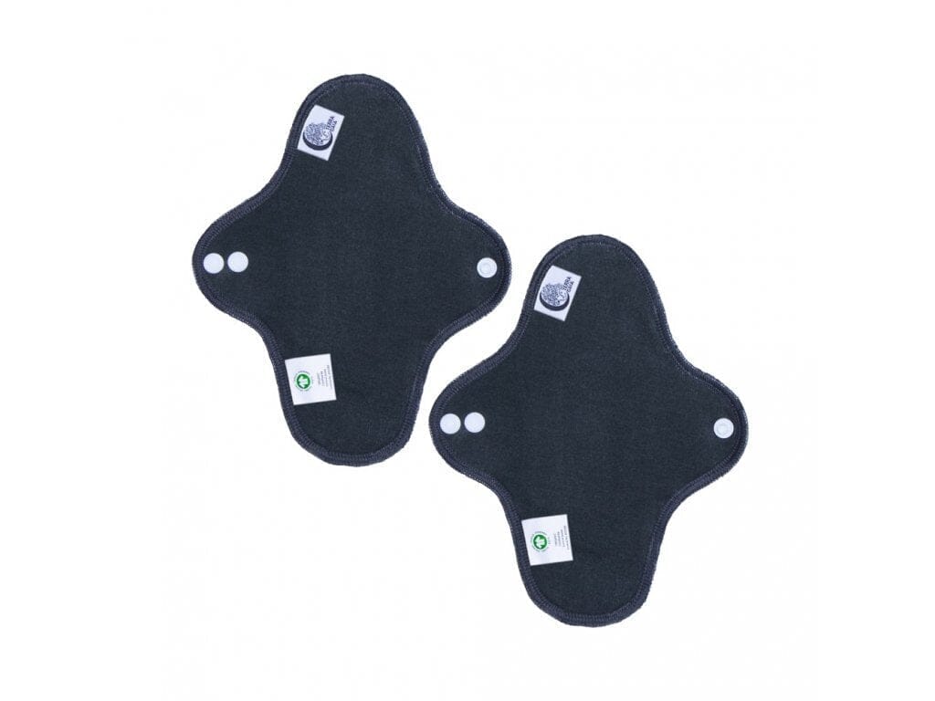 Terra Gaia Tygbindor / trosskydd Medium Flow - Anthracite, 2pk Terra Gaia 