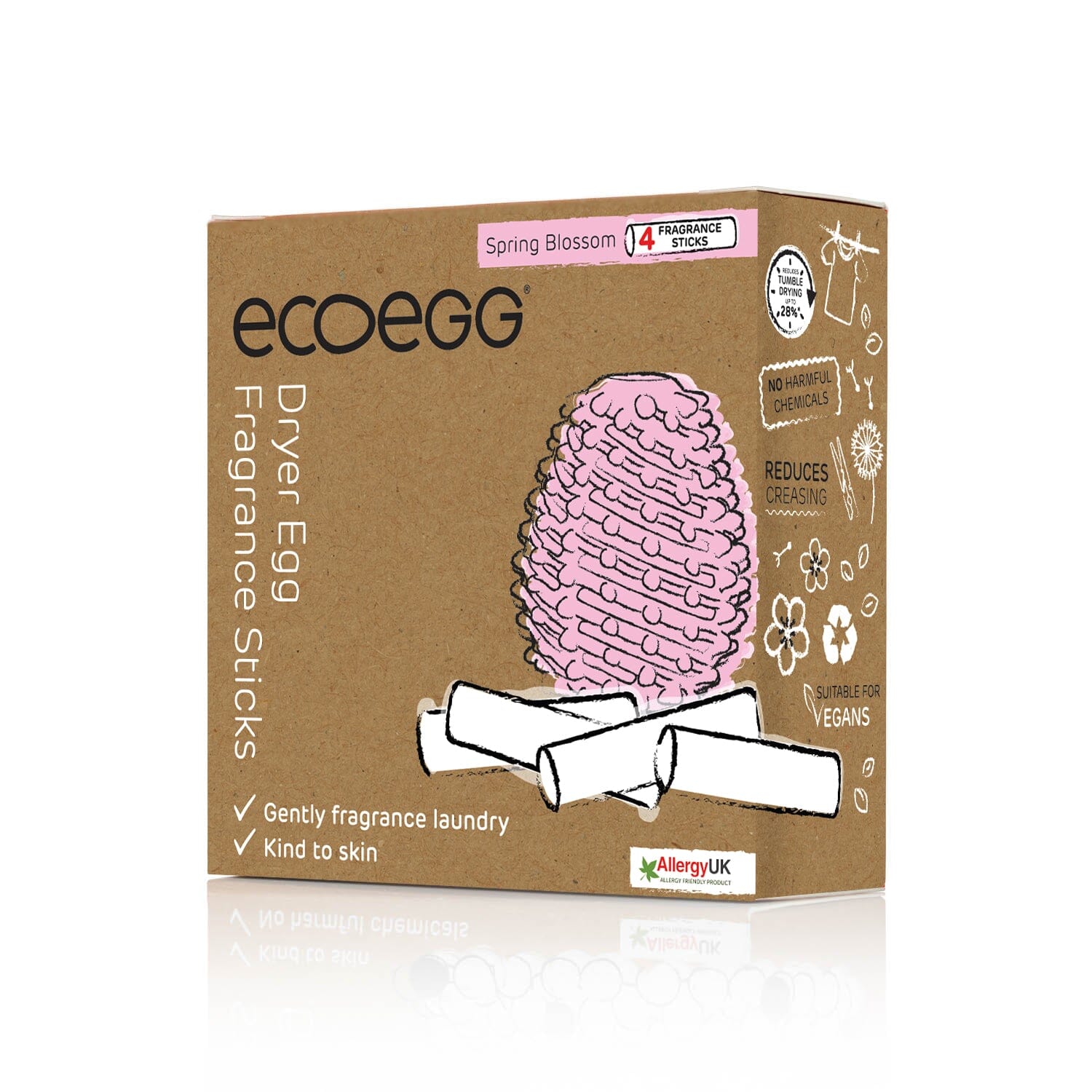 Ecoegg - refill till torkägg Ecoegg Rosa (Vårblomma) 