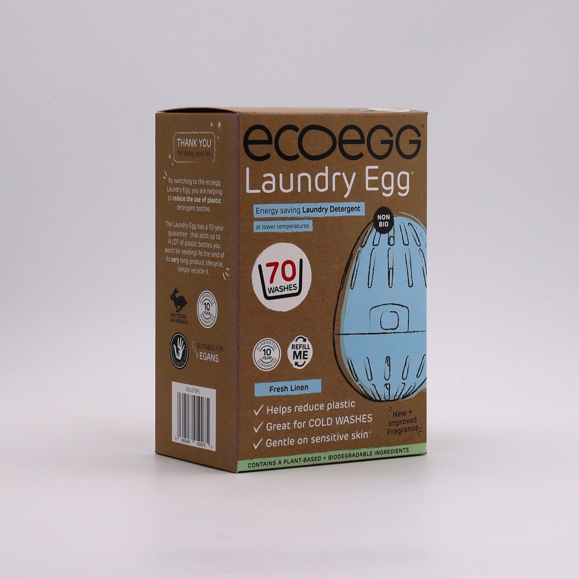 Ecoegg 2nd Gen tvättboll 70 vaske Ecoegg 