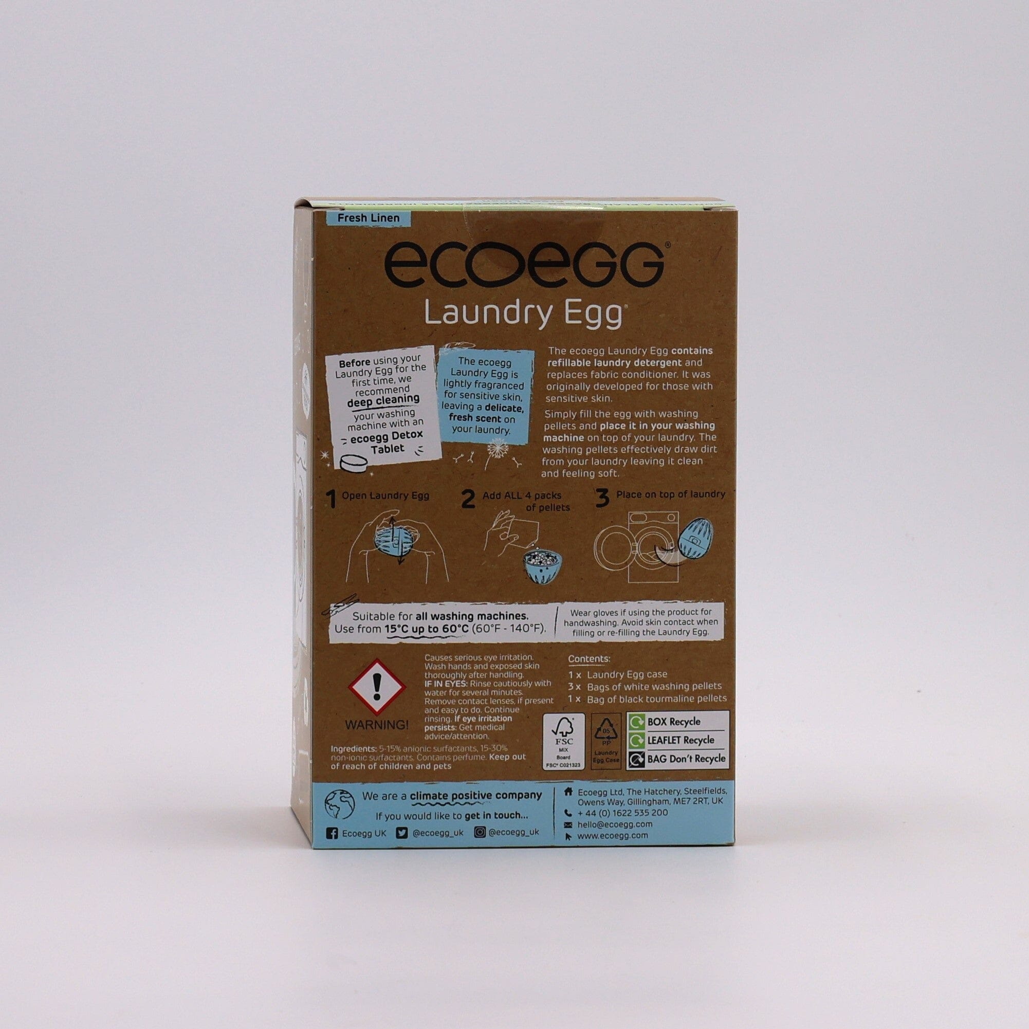 Ecoegg 2nd Gen tvättboll 70 vaske Ecoegg 