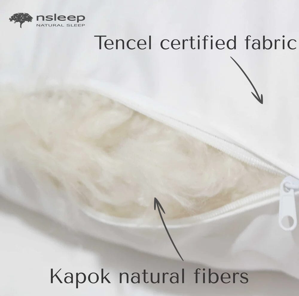 Nsleep Kudde Junior - Kapok, 40x45 cm NSleep 