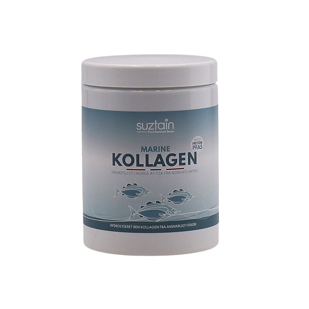 Suztain Marint Kollagen + C-vitamin - Naturell smak, 300g Suztain 