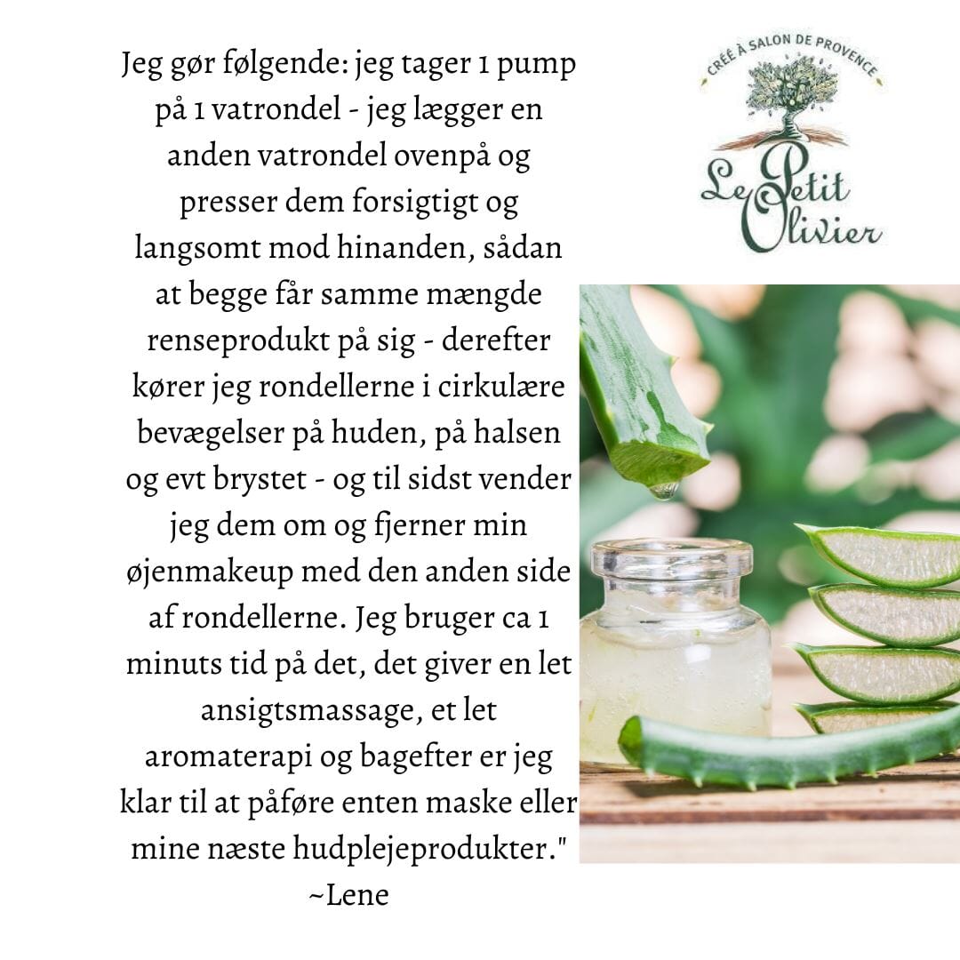 Le Petit Olivier - Micellar Gel Aloe Vera & Grøn Te - 400ml Le Petit Olivier 