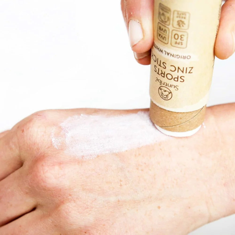 Suntribe Natural Mineral Zinc Sun Stick SPF30 - Original White, 30g Suntribe 