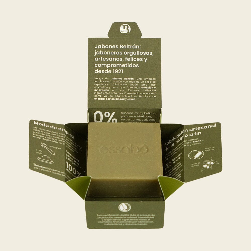 Essabó Ekologisk Tvål för Fet Hud - 120 g Essabo 