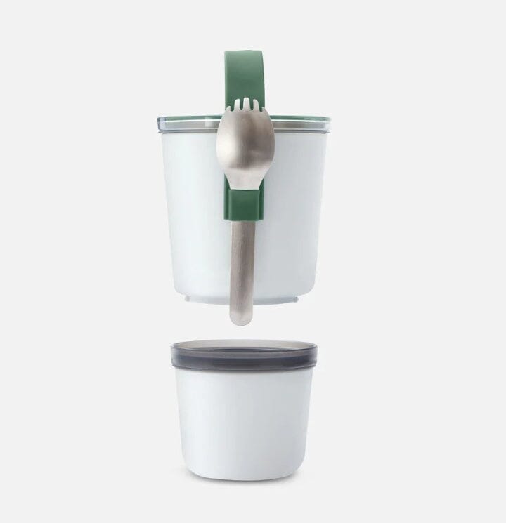 Black & Blum Lunchlåda Original Rund - Ocean black+blum 