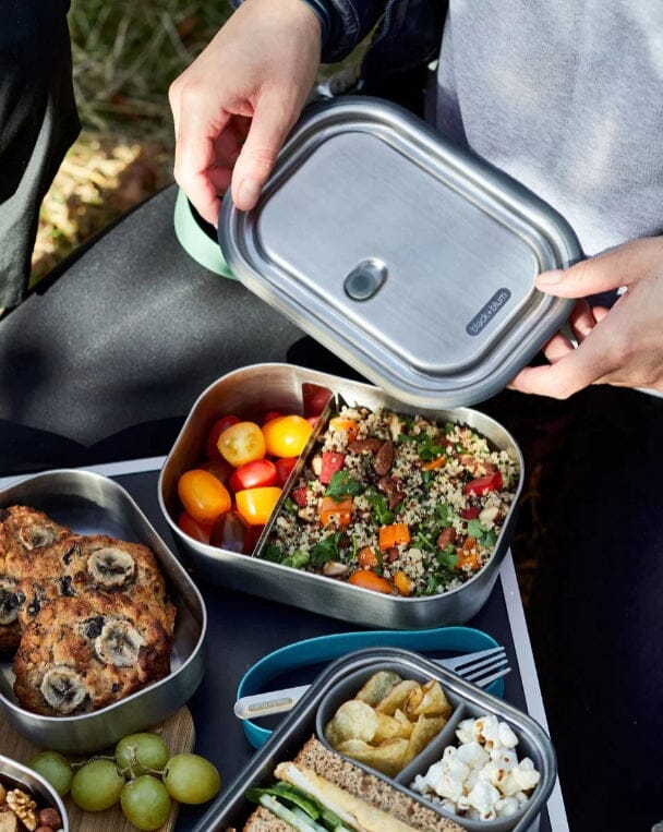 Black & Blum Lunchlåda rostfritt stål - Olive black+blum 