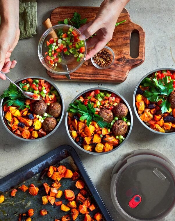 Black & Blum matförvaring rund - 950 ML black+blum 