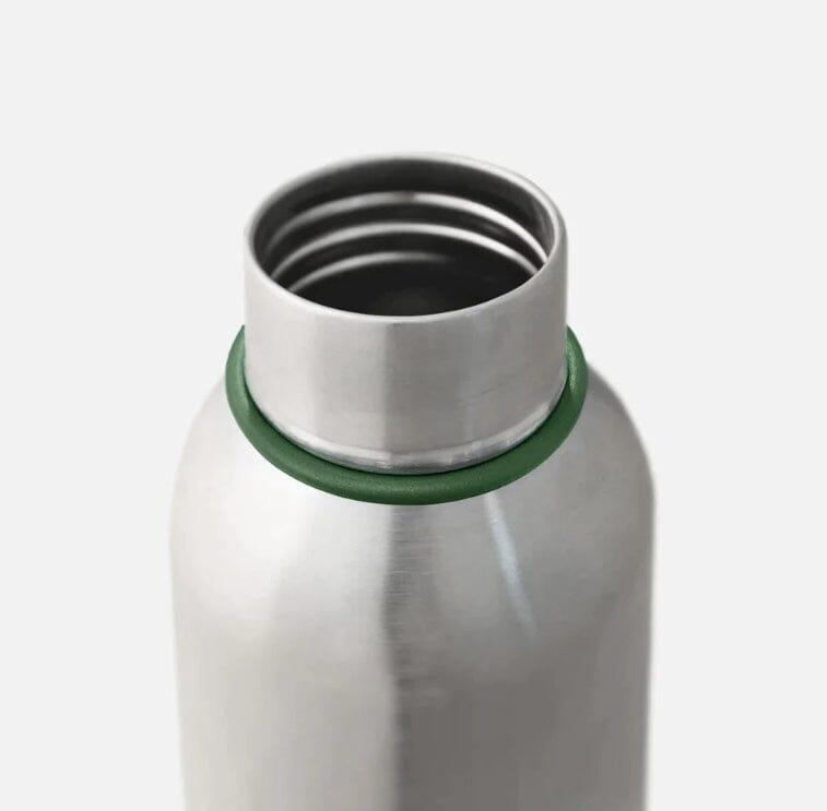 Black & Blum Thermo Dricksflaska rostfritt stål - Olive black+blum 