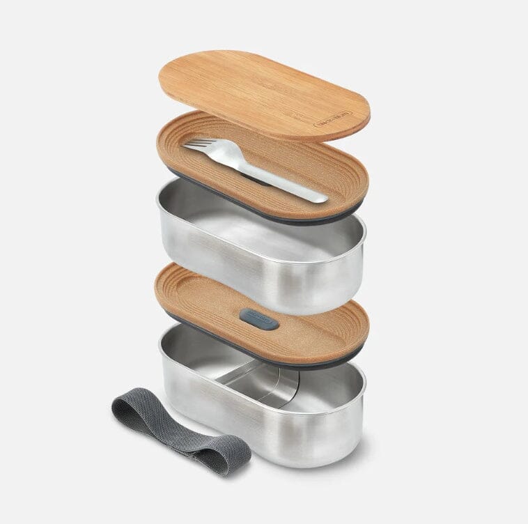 Black & Blum Snack Boxar Bento - 2 st black+blum 