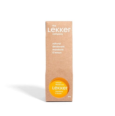 Lekker Creme Deodorant - Mandarin & Citrus The Lekker Company 