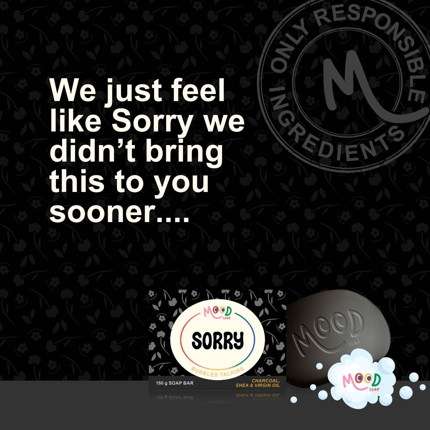 MoodSoap Tvål - SORRY, 150g MoodSoap 