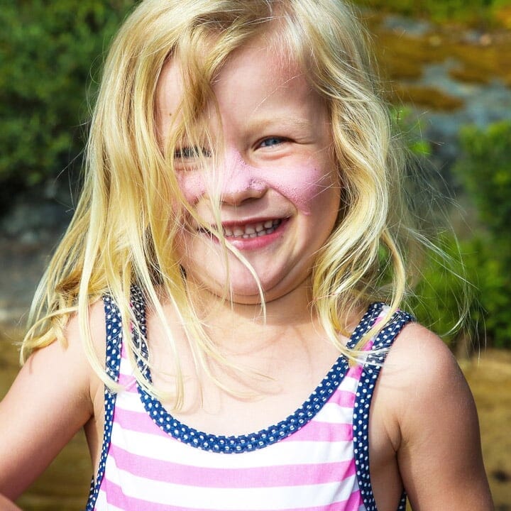 Suntribe Face & Sport Mini Zinc Sunscreen - SPF50 - Pretty Pink, 15g Suntribe 