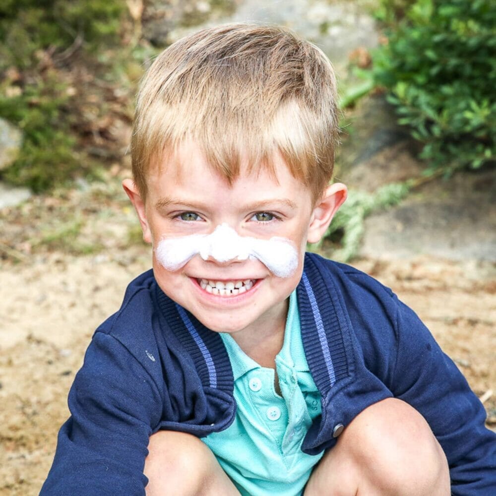 Suntribe - Face & Sport Mini Zinc Sunscreen - SPF50 - Original White, 15g Suntribe 