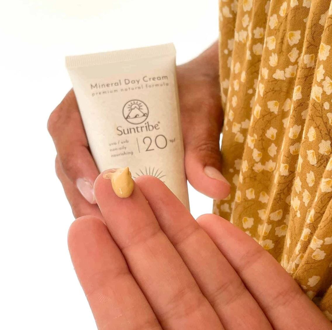 Suntribe - Mineral Solkräm - Dagkräm - Ekologisk - SPF20 - 40ml Suntribe 
