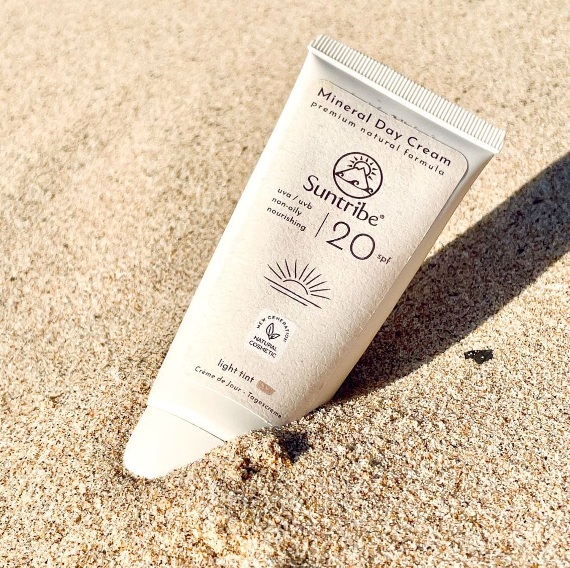 Suntribe - Mineral Solkräm - Dagkräm - Ekologisk - SPF20 - 40ml Suntribe 