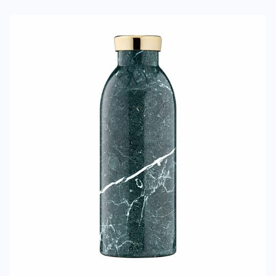 24Bottles vattenflaska Clima Bottle, 500ml - Green Marble 24Bottles 