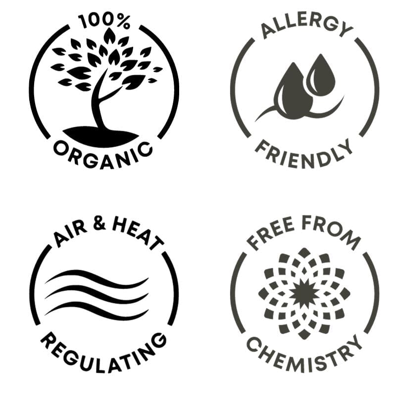 Nsleep Kudde - Ergonomisk/ Naturlatex, 44x63CM NSleep 