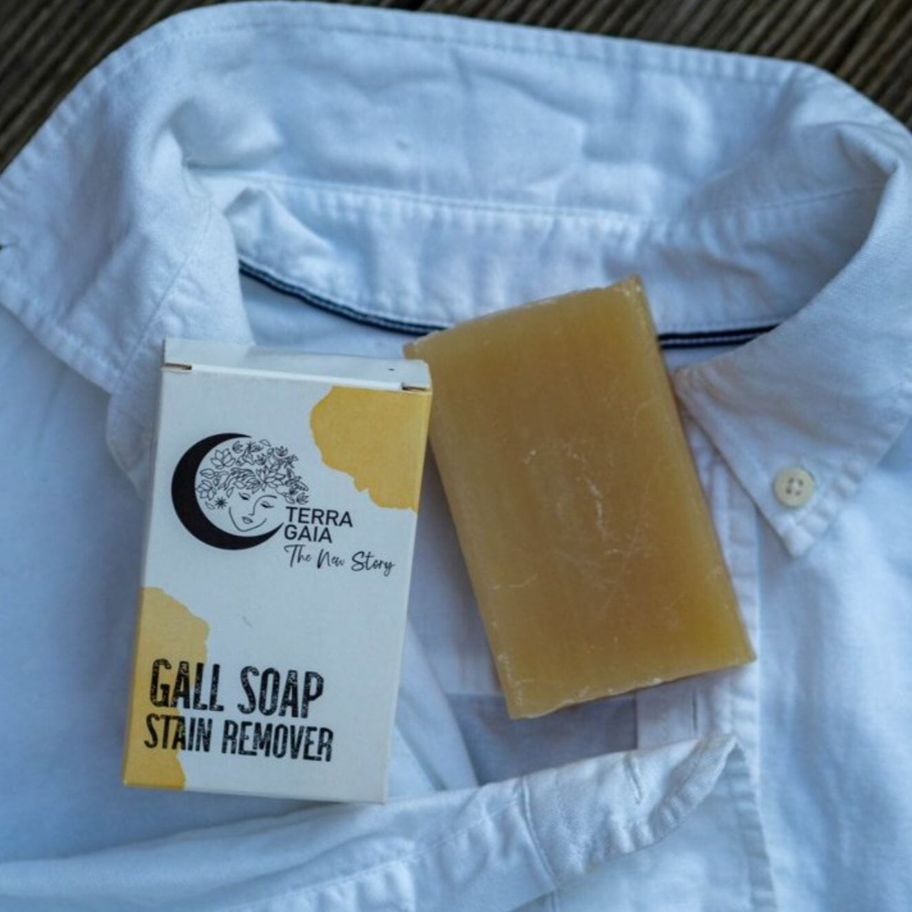 Terra Gaia Pletfjerner - Gall sæbe - 140 gram Terra Gaia 