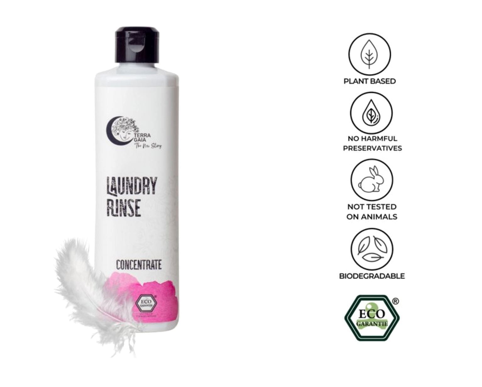 Terra Gaia Tvättskölj - Utan Doft - 500 ml Terra Gaia 