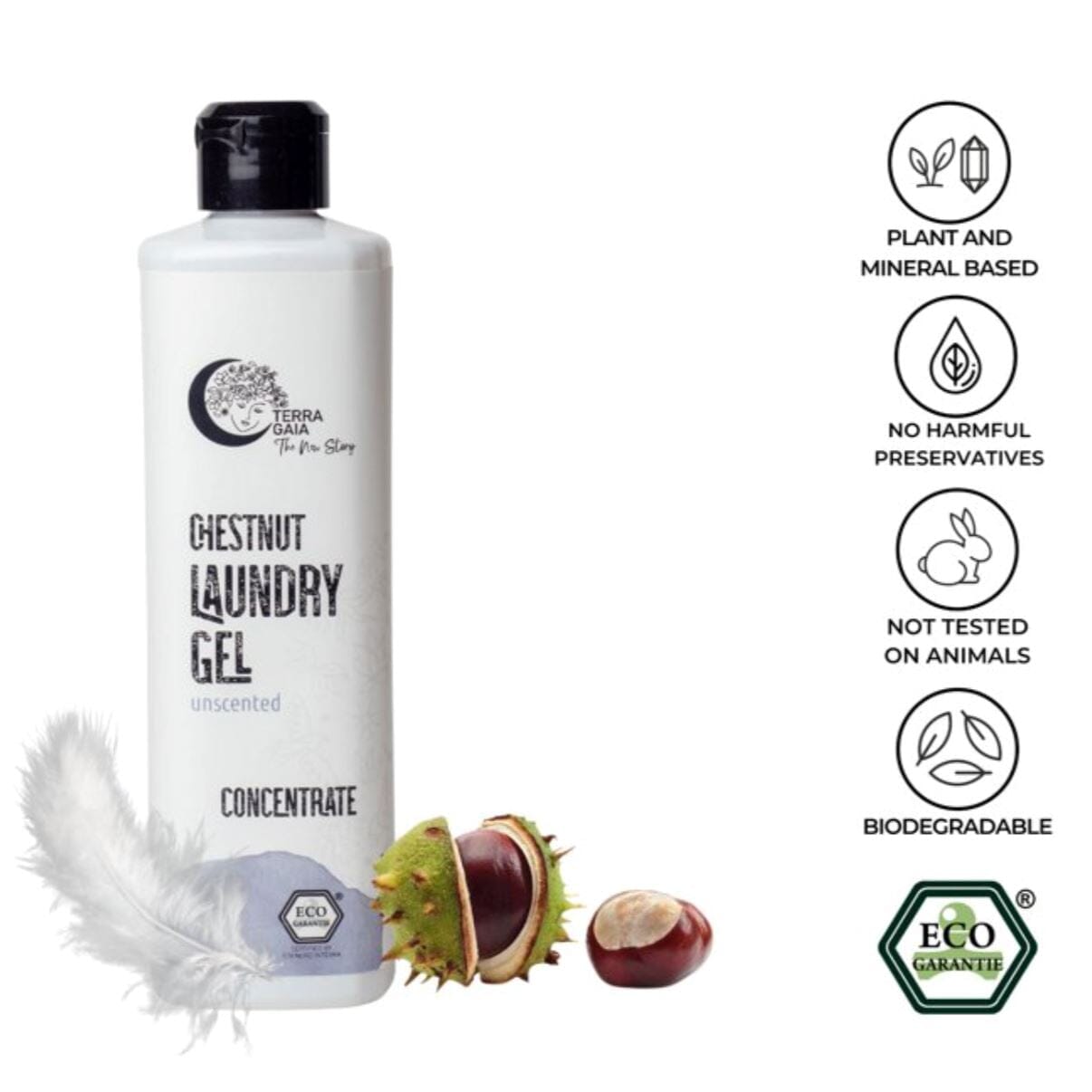 Terra Gaia Tvättmedel - Utan Doft - 500 ml Terra Gaia 