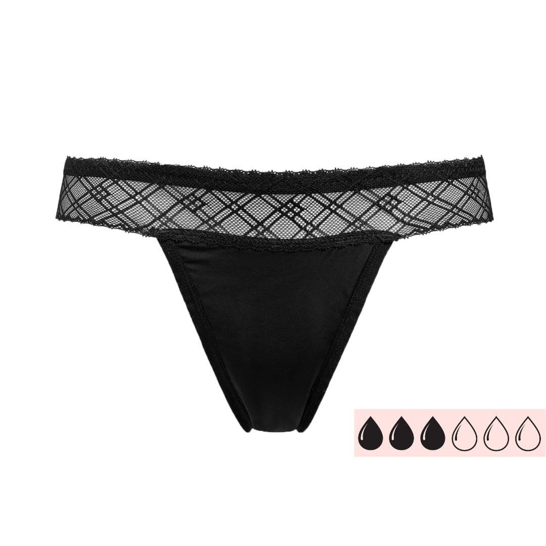 Comfydence Medelabsorption Menstrosor - Nylon - Thong Along Comfydence 