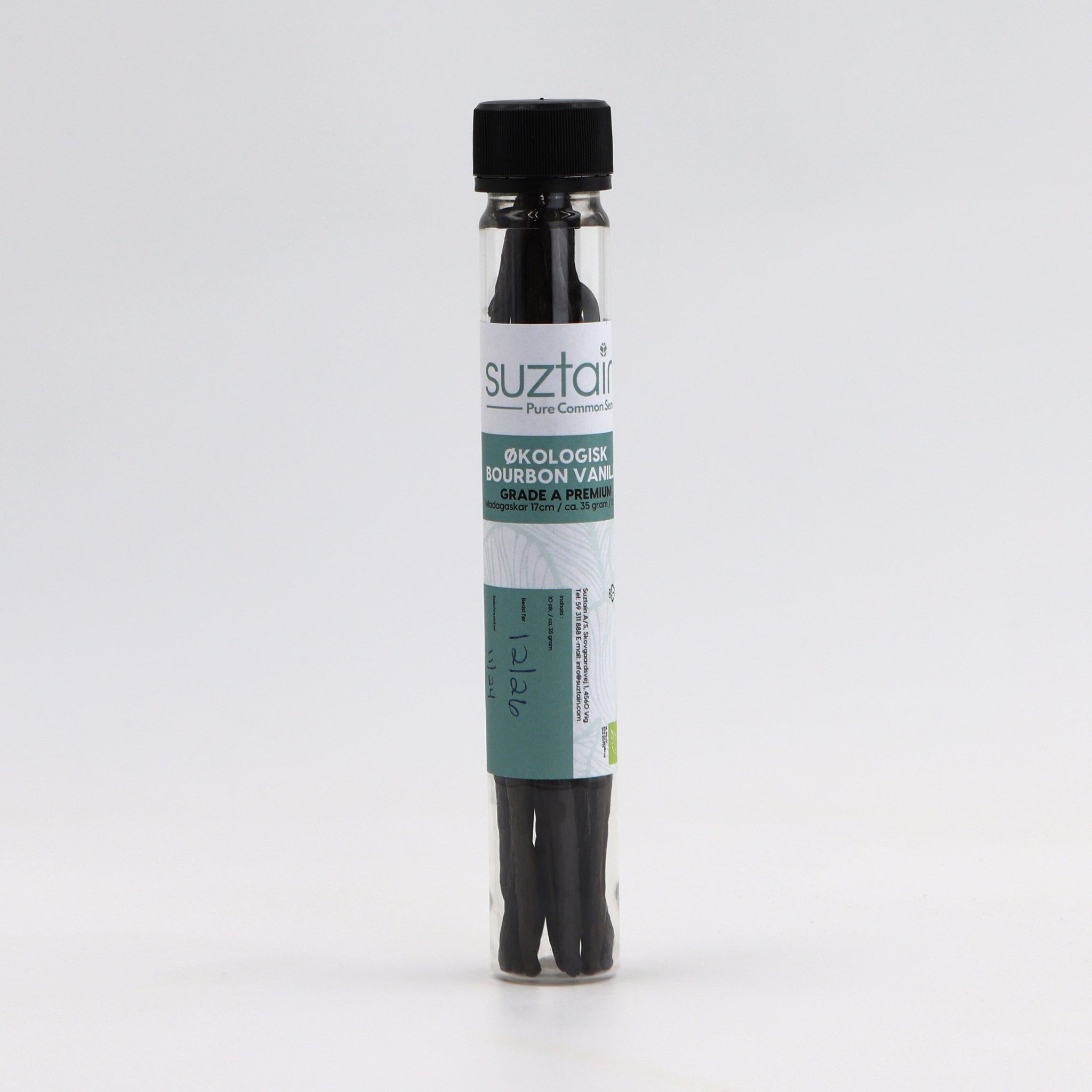 Suztain Certifierad Ekologiska Vaniljstänger – 10 Stk SE Suztain 