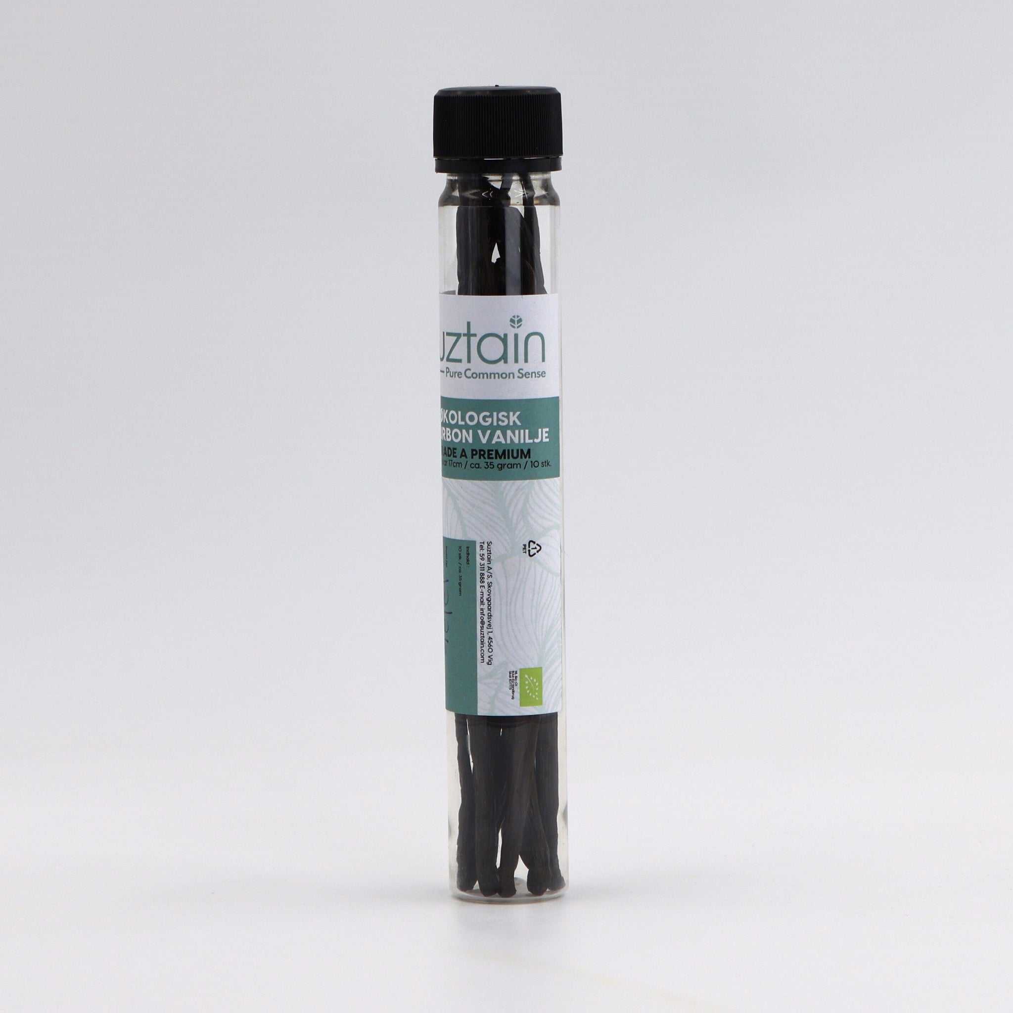 Suztain Certifierad Ekologiska Vaniljstänger – 10 Stk SE Suztain 