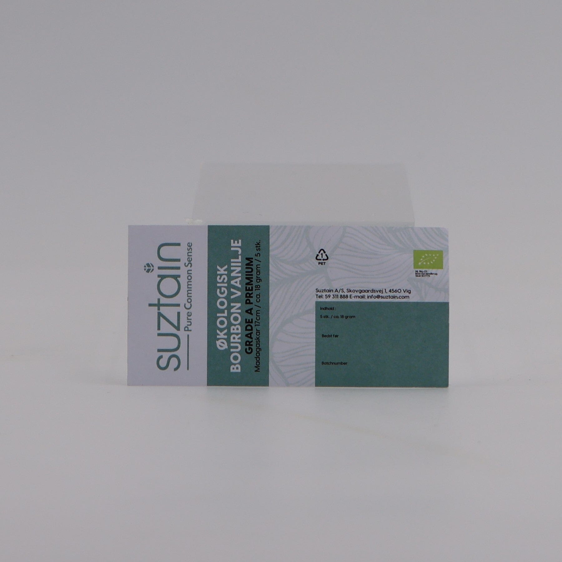 Suztain Certifierad Ekologiska Vaniljstänger – 5 Stk SE Suztain 
