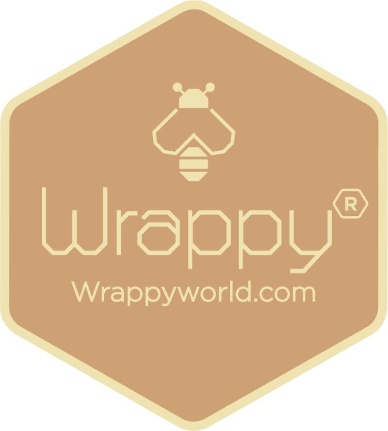 Wrappy - matfilm av bivax - startpaket Wrappy 