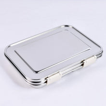 Ladda upp bild till gallerivisning, Suztain Lunchlåda i Rostfritt Stål – 3 Fack / Krämbeige Suztain 
