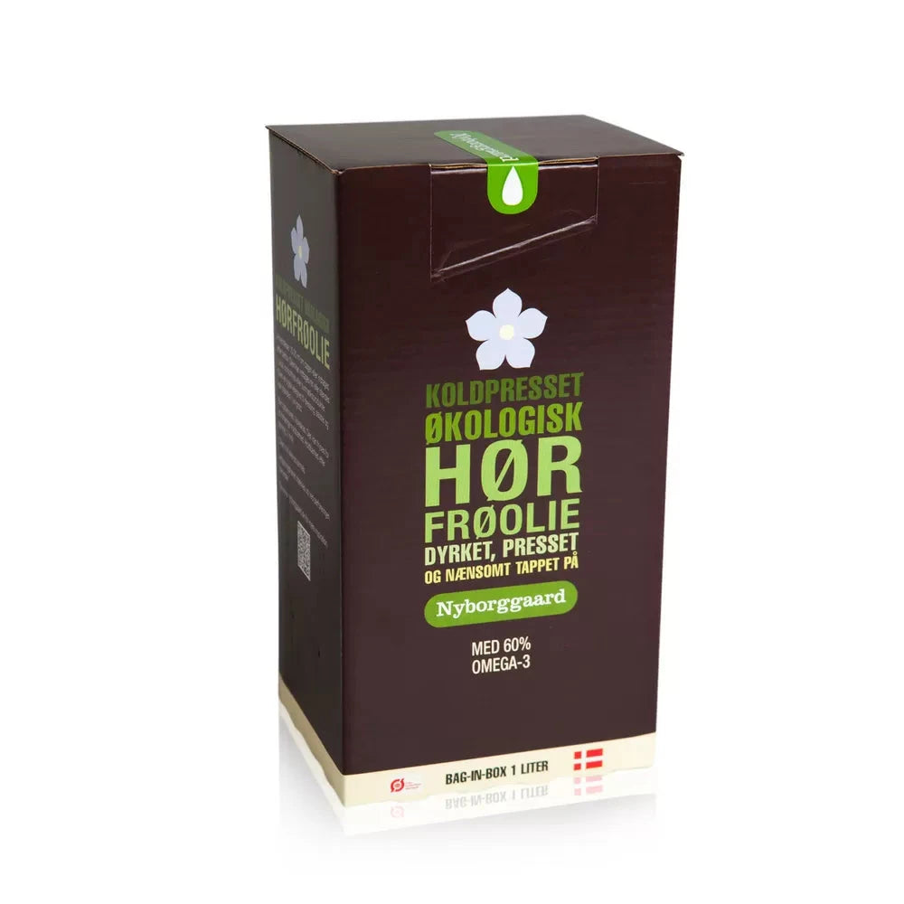 Nyborggård - Linfröolja Ekologisk - 1000 ml Nyborggaard 