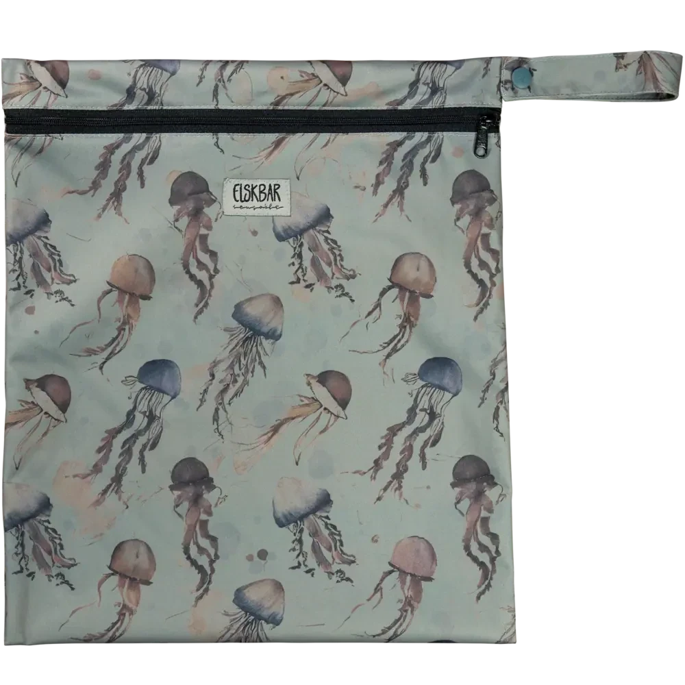 Elskbar Wetbag Våtpåse - Medium / Jellyfish Elskbar 