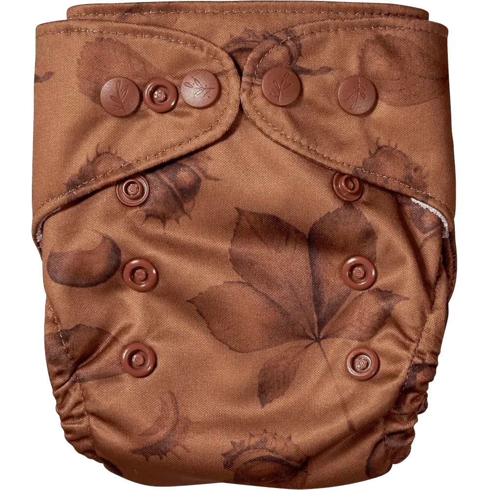 Elskbar Tygblöja Nyfödd - Chestnut Elskbar 