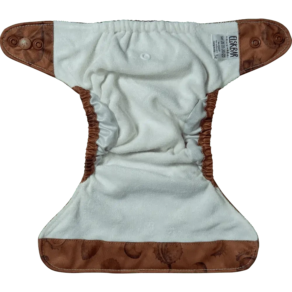 Elskbar Tygblöja Nyfödd - Chestnut Elskbar 