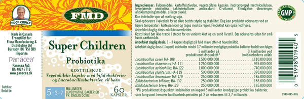 UDO's Choice FMD Super Children - 60 kapslar Natures Own 