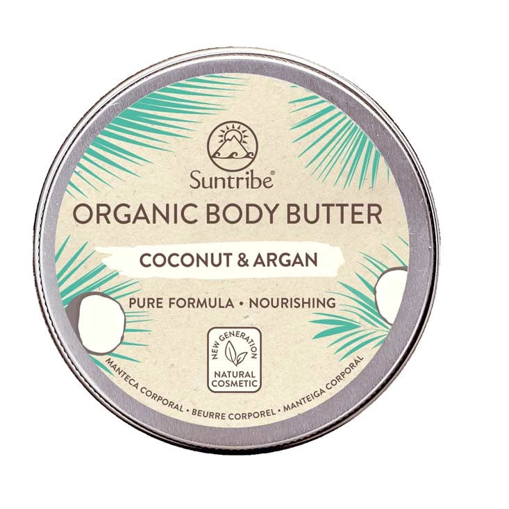 Suntribe - Organic Body Butter - Coconut & Argan - 150ml Suntribe 