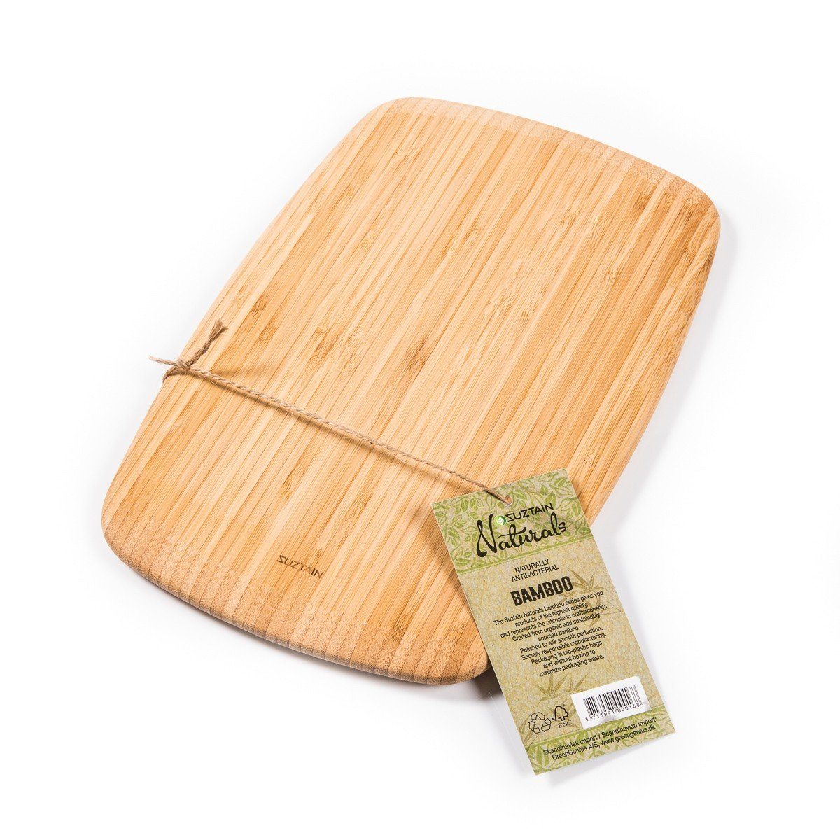 Suztain - skärbräda med runda hörn - Ekologisk bambu Suztain 