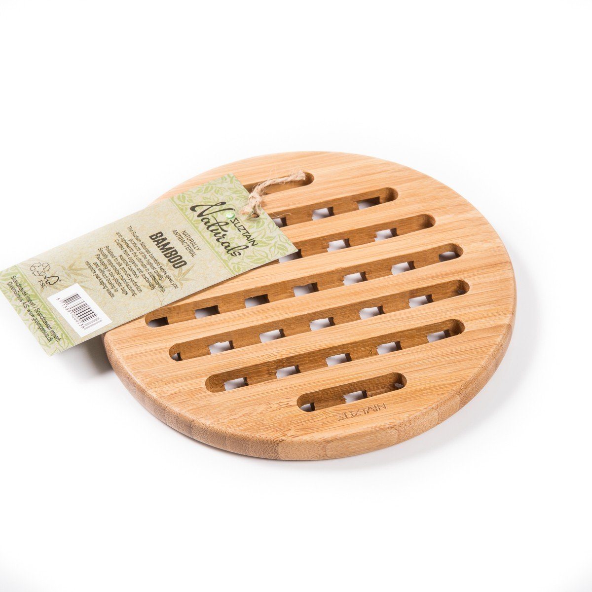 Suztain - Runt grytunderlägg - Ekologisk bambu Suztain 