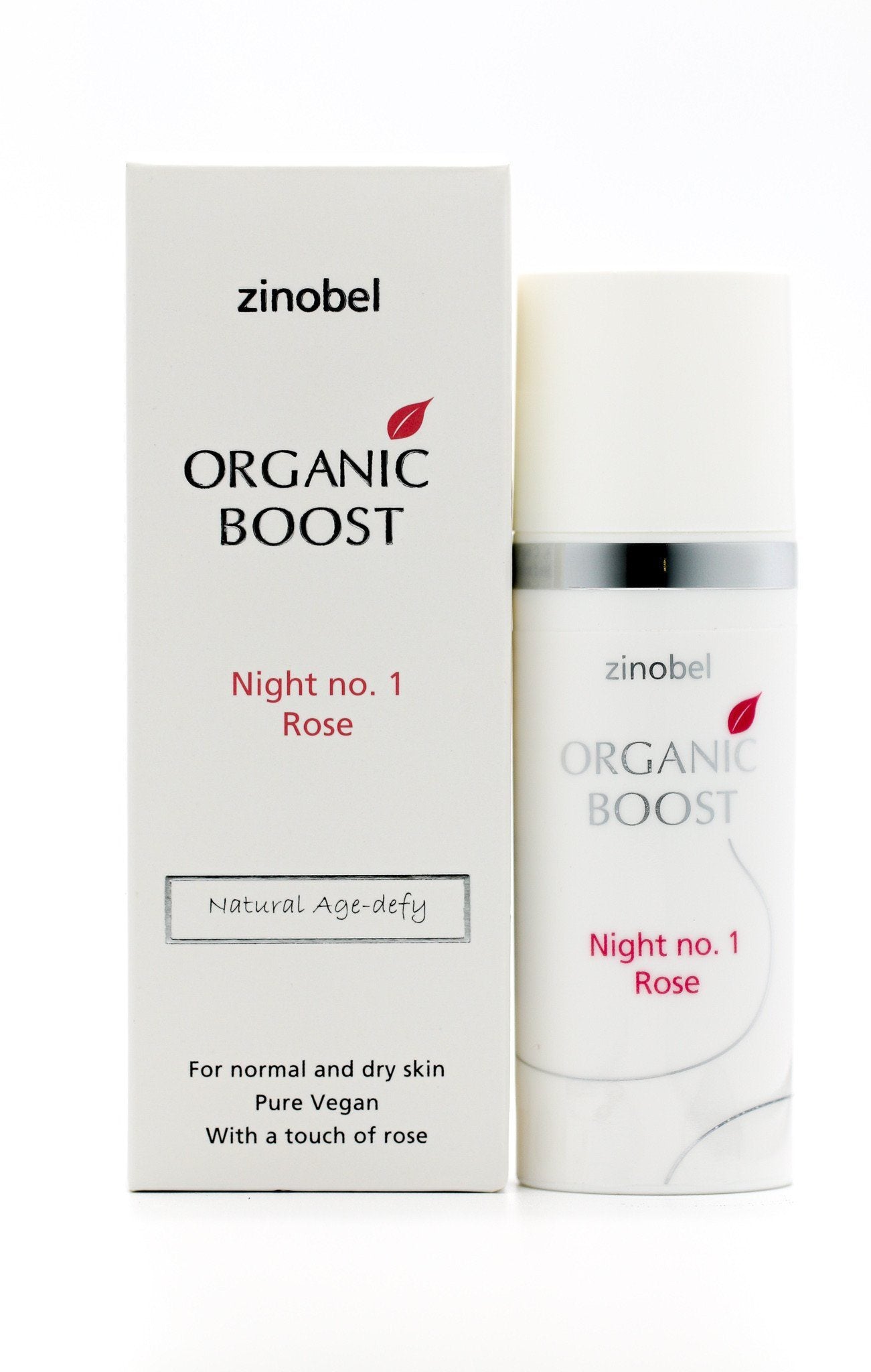 Zinobel - Ekologisk Nattkräm - Rose - 50ml Zinobel 
