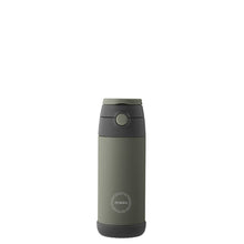 Ladda upp bild till gallerivisning, Aya&amp;Ida Drickflaska för barn med sugrör - 350 ml - Tropical Green Aya&amp;Ida 
