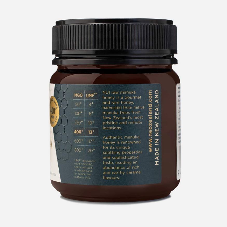 NUI Manuka honung - MGO 400+, 250g NUI 