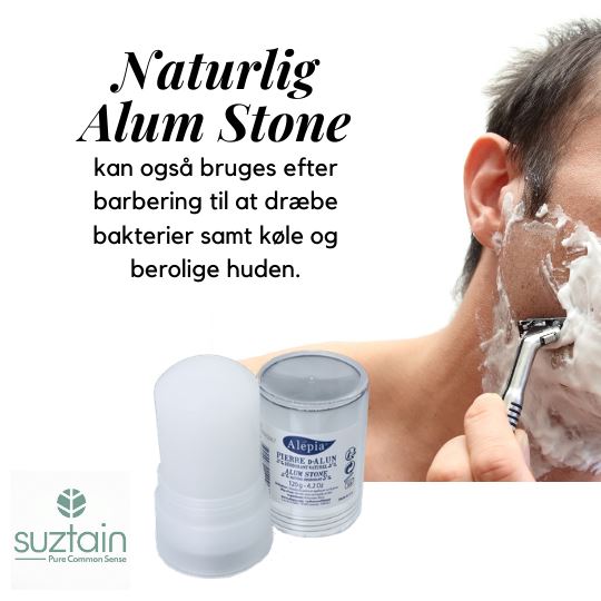 Alépia - Naturlig kristall deodorant stick - Alum - 120g Alépia 